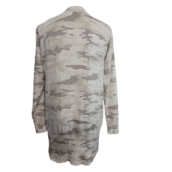 Sanctuary Cardigan Lenox Camo Duster Long Line Sweater Womens Small - Picture 13 of 14